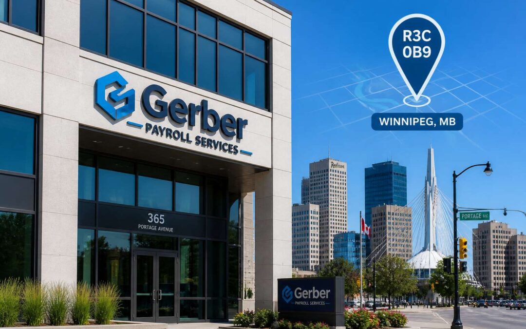 What is gerber payroll services winnipeg zip code?